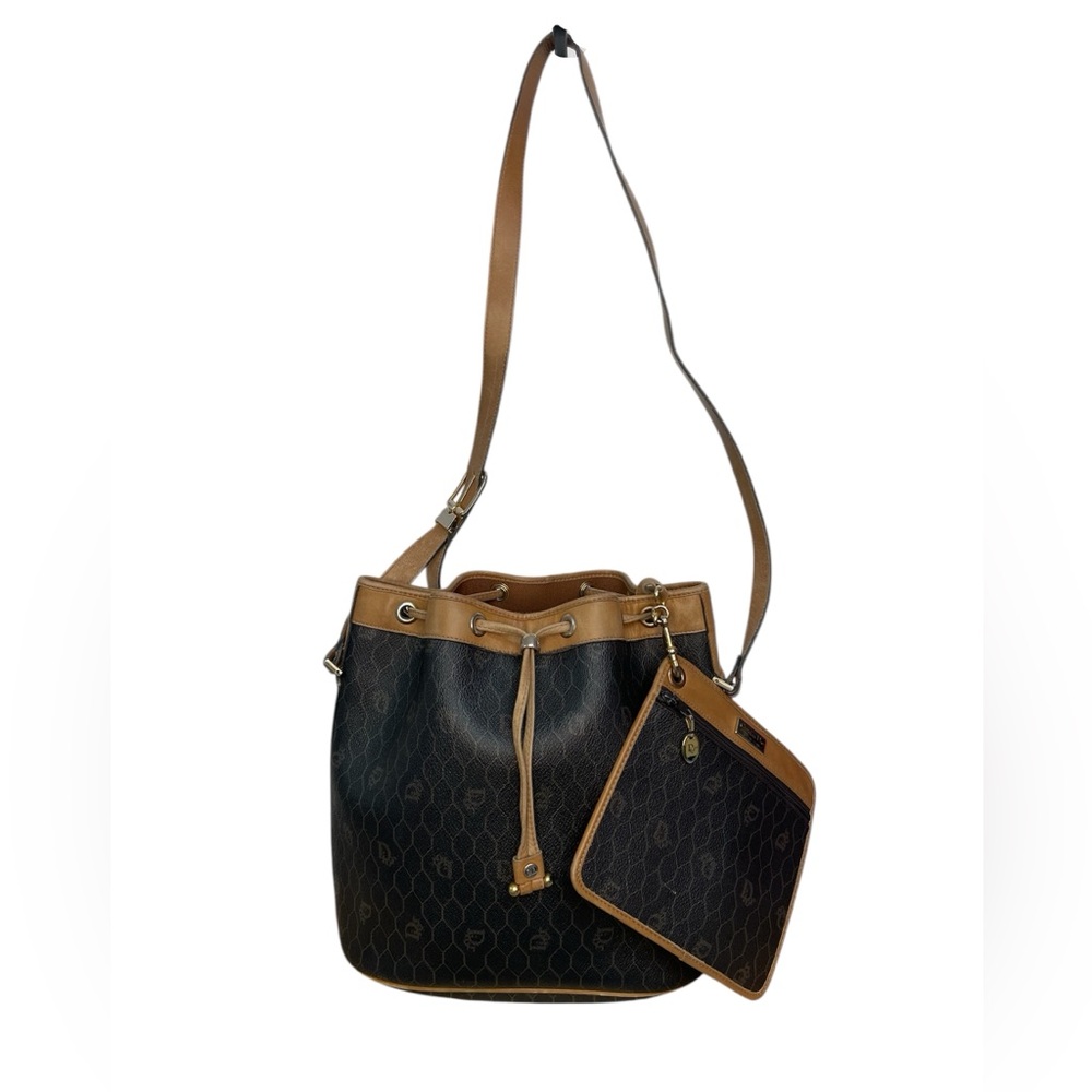 Vintage Dior Honeycomb Bucket Bag
